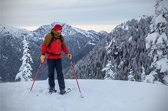 Arc'teryx Rush ski jacket (at summit)
